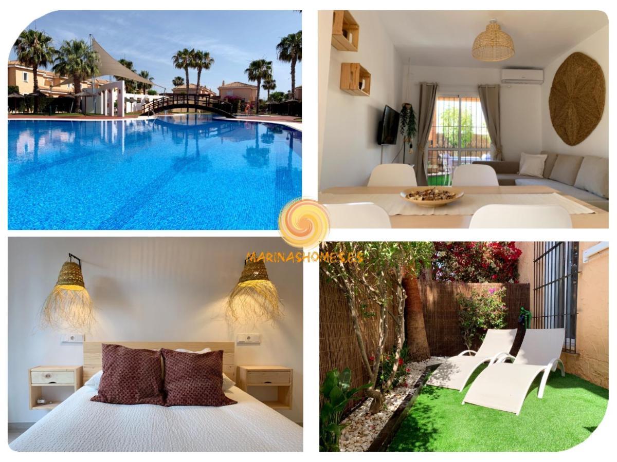 Marinas Sol - Tu Hogar Con Jardin Privado! Apartment Vera Luaran gambar