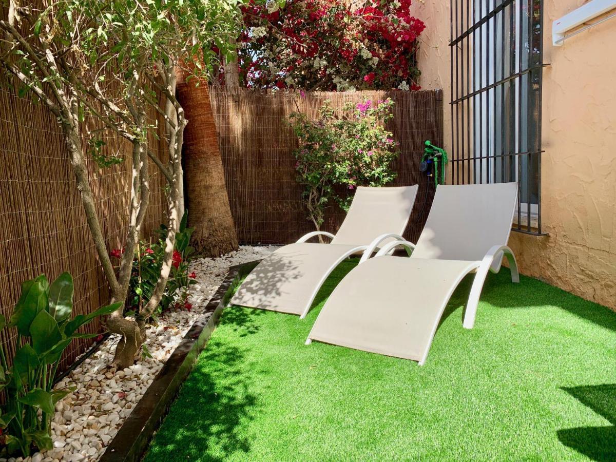 Marinas Sol - Tu Hogar Con Jardin Privado! Apartment Vera Luaran gambar